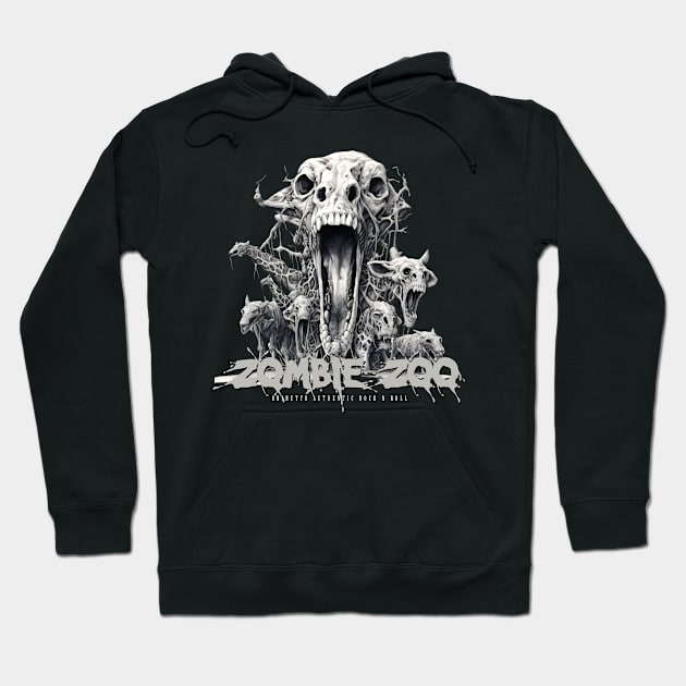 Zombie Zoo (Dark) Hoodie by The Eight Ninety Eight